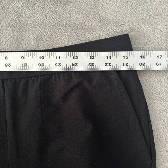 Eileen Fisher Black Cuffed Pull On Pants XS Slacks Trousers - Picture 5 of 6